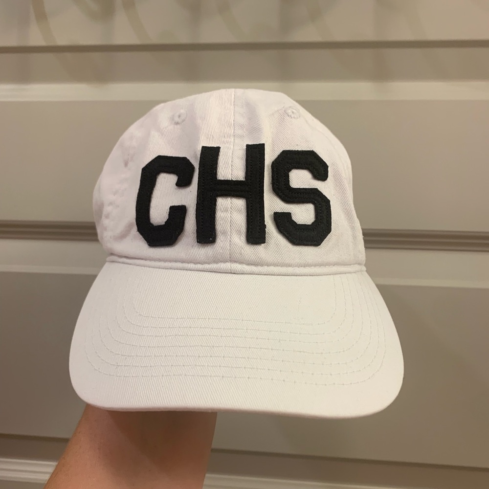 Aviate CHS Charleston White and Black Baseball Hat